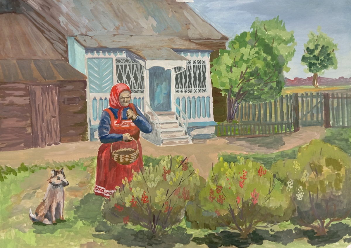 В родном доме