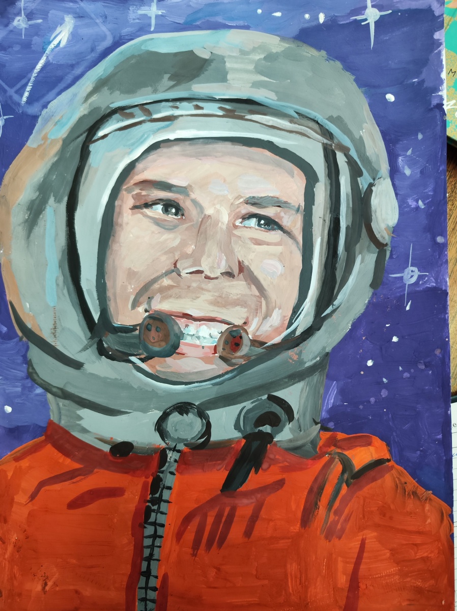 Портрет космонавта 