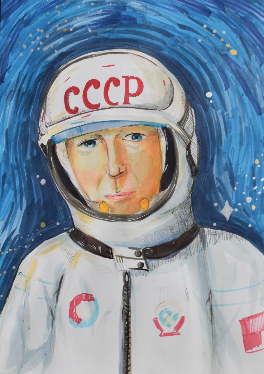 Портрет Гагарина