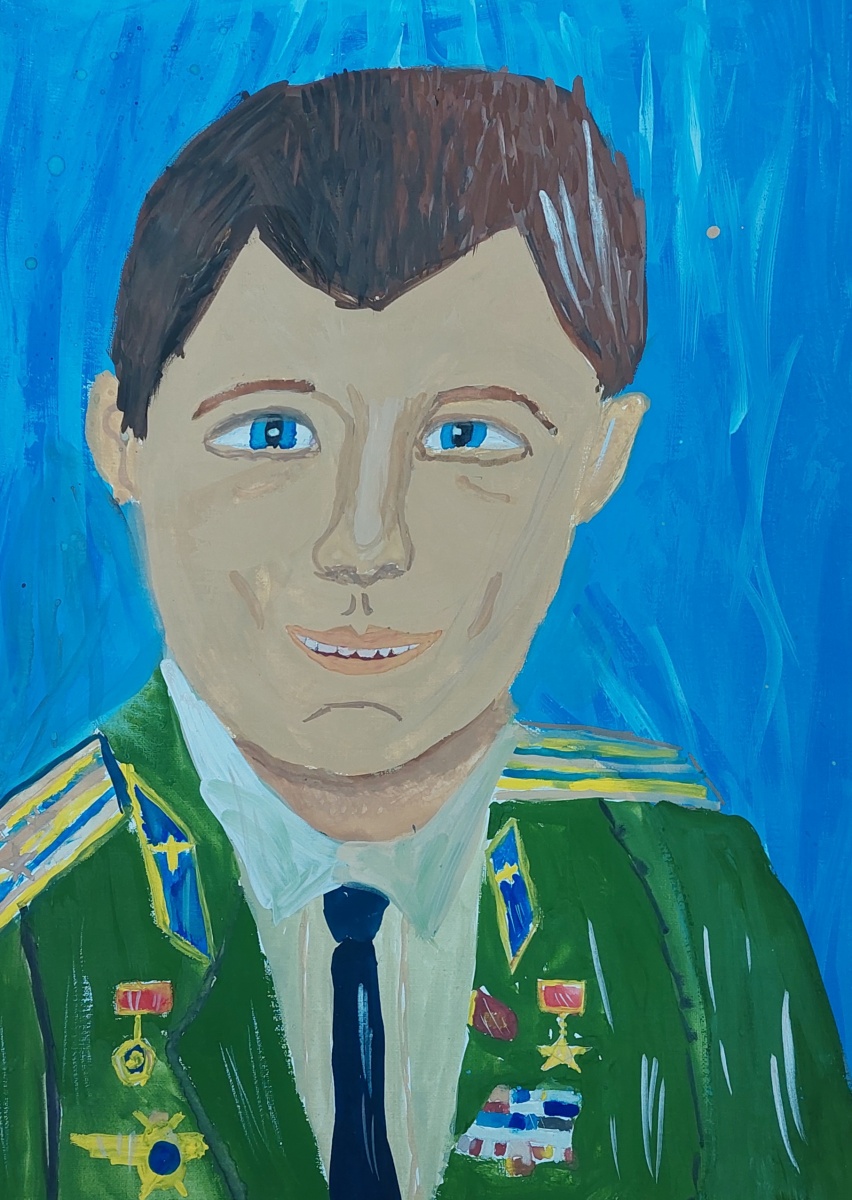 Портрет Гагарина